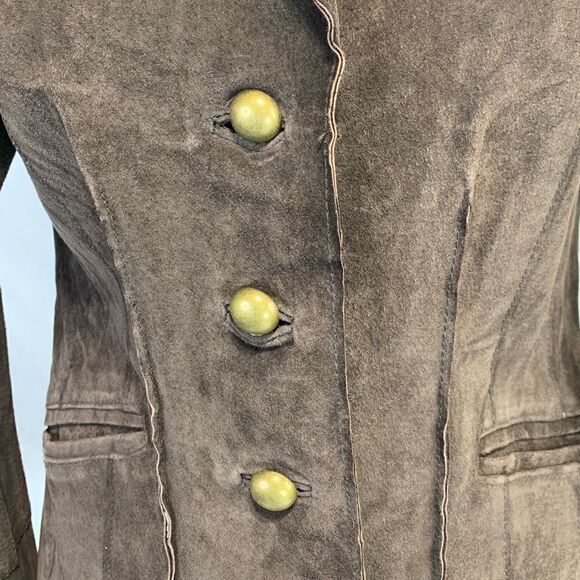REITMANS Brown Suede Jacket - Picture 3 of 11